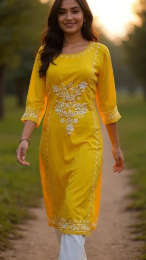 Kesar Noor Kurta Set