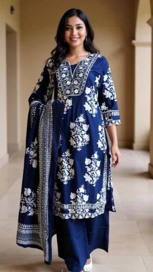 Neelkamal Anarkali Set